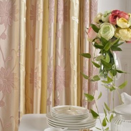 Cortinas Blackout Nórdicas, Cortina Jacquard Floral, Feita Sob Medida, Para Sala De Estar E Quarto