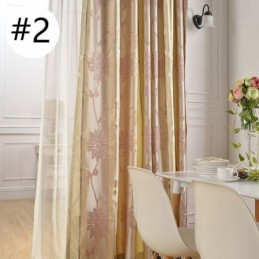 Cortinas Blackout Nórdicas, Cortina Jacquard Floral, Feita Sob Medida, Para Sala De Estar E Quarto