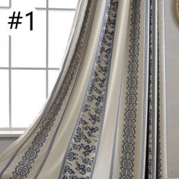 Cortinas Blackout Nórdicas Jacquard Para Sala De Estar E Quarto