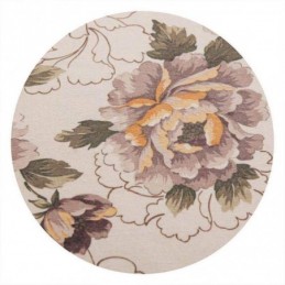Cortinas Blackout Estilo Americano Com Estampa Floral De Algodão Para Janela