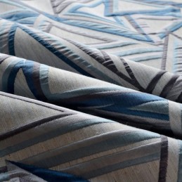 Cortina Blackout De Linho Sob Medida, Cortina Nórdica Geométrica Jacquard Para Sala De Estar E Quarto