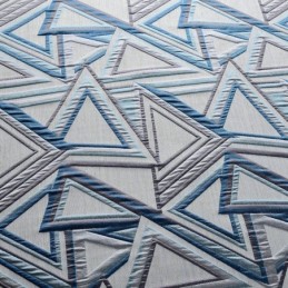 Cortina Blackout De Linho Sob Medida, Cortina Nórdica Geométrica Jacquard Para Sala De Estar E Quarto