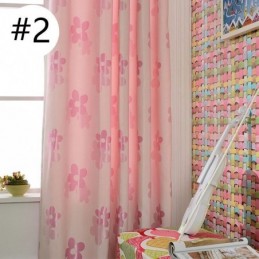 Cortina Blackout Sob Medida Cortina Nórdica Com Flores Em Jacquard Para Sala De Estar E Quarto