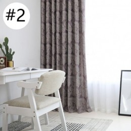 Cortina Blackout Europeia Sob Medida Em Jacquard Para Sala De Estar E Quarto