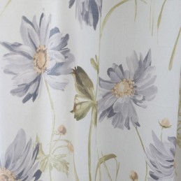 Cortinas Blackout Nórdicas De Algodão Com Estampa Floral Para Janela