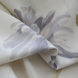 Cortinas Blackout Nórdicas De Algodão Com Estampa Floral Para Janela