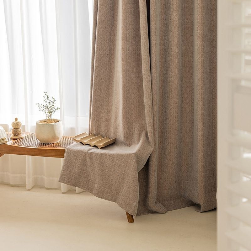 Cortinas De Chenille De Luxo Cortina Blackout Europeia Jacquard Feita Sob Medida Para Sala De Estar E Quarto
