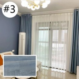 Cortina Blackout Nórdica Sob Medida, Cortina Jacquard De Alta Precisão Para Quarto E Sala De Estar