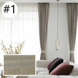 Cortina Blackout Alta Sob Medida, Cortina Jacquard De Precisão Para Quarto E Sala De Estar