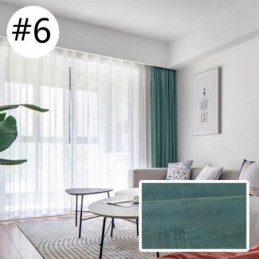 Cortina Blackout Alta Sob Medida, Cortina Jacquard De Precisão Para Quarto E Sala De Estar