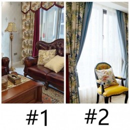 Cortina Nórdica Jacquard Sob Medida, Cortina Blackout Para Sala De Estar E Quarto