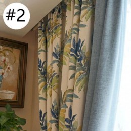 Cortina Nórdica Jacquard Sob Medida, Cortina Blackout Para Sala De Estar E Quarto