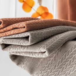 Cortina Moderna De Costura Sob Medida, Cortina Blackout De Chenille Para Sala De Estar E Quarto