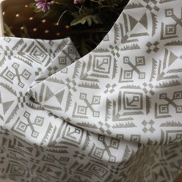 Cortinas Jacquard De Luxo Geométricas Blackout Para Sala De Estar