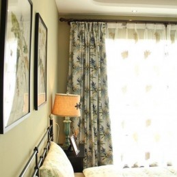 Cortina Nórdica Jacquard Sob Medida, Cortina Blackout Para Sala De Estar E Quarto