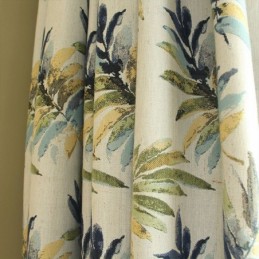 Cortina Nórdica Jacquard Sob Medida, Cortina Blackout Para Sala De Estar E Quarto