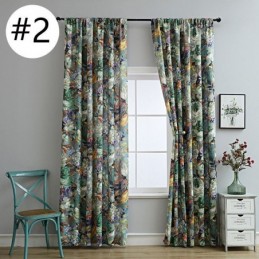 Cortina Blackout Americana Feita Sob Medida, Cortinas Para Escurecimento De Ambientes Com Estampa Floral