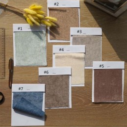 Cortina Japonesa Simples Feita Sob Medida, Tecido Grosso De Chenille Sólido Térmico Para Quarto E Sala De Estar
