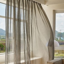 Linda Cortina De Voile Sob...