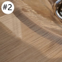 Linda Cortina De Voile Sob Medida, Cor Sólida, Tule Para Sala De Estar E Quarto