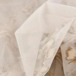 Cortina Decorativa Transparente Feita Sob Medida, Cortina De Tule Bordado, Sala De Estar, Quarto