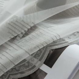 Cortinas Decorativas Transparentes Sob Medida, Cortinas De Tule Bordado, Sala De Estar E Quarto