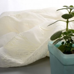 Cortina Transparente Respirável Feita Sob Medida Com Textura De Árvore E Bordado Para Sala De Estar