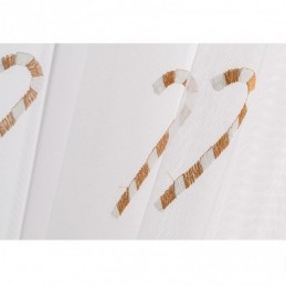 Cortina Decorativa Transparente Feita Sob Medida Cortina De Tule Bordado Candy Para Quarto