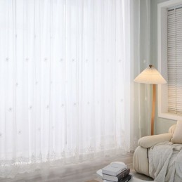 Cortina Blackout Bordada...