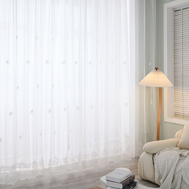 Cortina Blackout Bordada Sob Medida, Cortina Europeia De Luxo Com Isolamento Térmico Para Sala De Estar