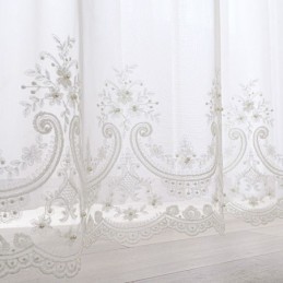 Cortina Blackout Bordada Sob Medida, Cortina Europeia De Luxo Com Isolamento Térmico Para Sala De Estar