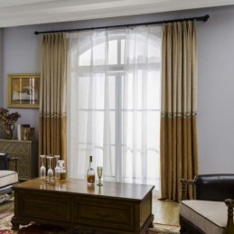 Cortina Moderna De Chenille...