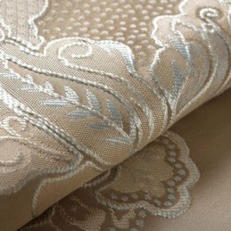 Cortina Blackout Europeia De Luxo Max Feita Sob Medida Cortina De Quarto Com Flor De Peônia