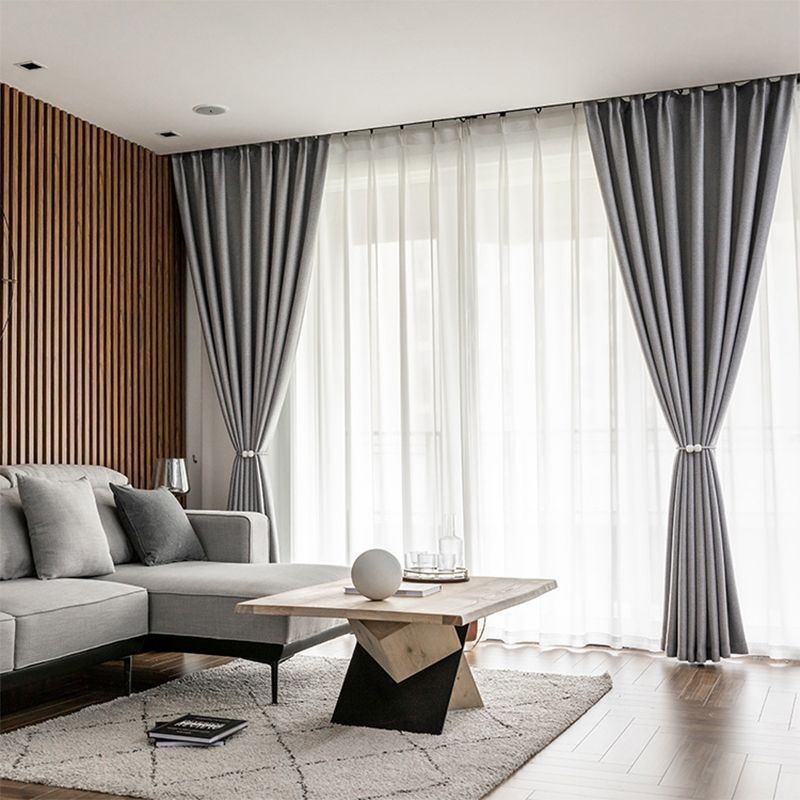 Cortina Blackout De Cor Sólida Feita Sob Medida, Cortinas Modernas Para Janela, Para Quarto E Sala De Estar