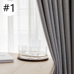 Cortina Blackout De Cor Sólida Feita Sob Medida, Cortinas Modernas Para Janela, Para Quarto E Sala De Estar