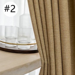 Cortina Blackout De Cor Sólida Feita Sob Medida, Cortinas Modernas Para Janela, Para Quarto E Sala De Estar