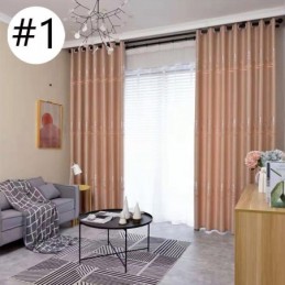 Cortina Blackout Moderna De Luxo Feita Sob Medida Com Design Ondulado Para Sala De Estar