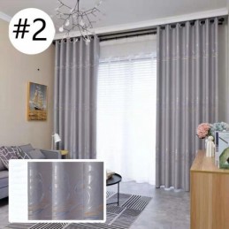 Cortina Blackout Moderna De Luxo Feita Sob Medida Com Design Ondulado Para Sala De Estar