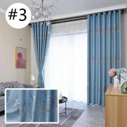 Cortina Blackout Moderna De Luxo Feita Sob Medida Com Design Ondulado Para Sala De Estar