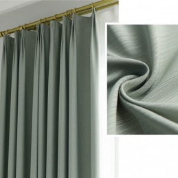 Cortina Jacquard Listrada Nórdica Feita Sob Medida, Cortinas Blackout Para Sala De Estar E Quarto