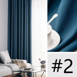 Cortina Jacquard Listrada Nórdica Feita Sob Medida, Cortinas Blackout Para Sala De Estar E Quarto