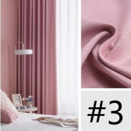 Cortina Jacquard Listrada Nórdica Feita Sob Medida, Cortinas Blackout Para Sala De Estar E Quarto