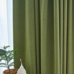 Cortinas Geométricas De Luxo Com Relevo Moderno E Blackout Para Quarto