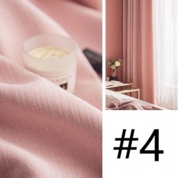 Cortina Moderna De Cor Sólida Feita Sob Medida, Cortinas Blackout Para Sala De Estar