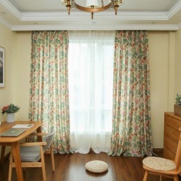 Cortina Americana Retrô...