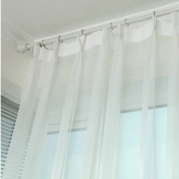 Cortinas Transparentes Brancas Modernas - Personalização Avançada