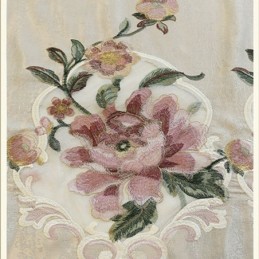 Cortina Para Casa Feita Sob Medida Cortina Estilo Europeu Bordado Floral