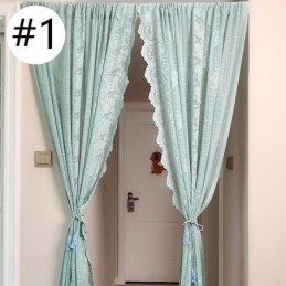 Cortinas Elegantes De Voile Transparente, Cortinas Decorativas Para Janelas, Sala De Estar E Quarto