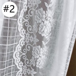 Cortinas Elegantes De Voile Transparente, Cortinas Decorativas Para Janelas, Sala De Estar E Quarto