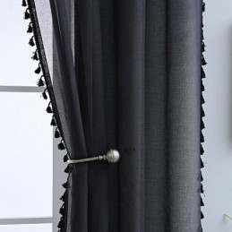 Cortinas De Tule Transparente, Cortina Moderna De Voile Transparente, Feita Sob Medida Para Sala De Estar E Quarto